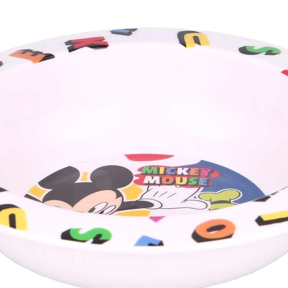 Mickey Mouse, Kinderteller Kunststoff lebensmittelecht BPA-frei stabil - Bild 3 von 4