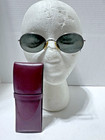 Vintage CARTIER Filao Sunglasses Silver Gold Oval 135-51-19 France Case No Lens — photo 2