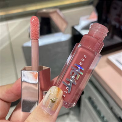 Fashion  Lip Glaze Moisten Shine Glitter Lip Plumper Makeup for Beginner Liquid 