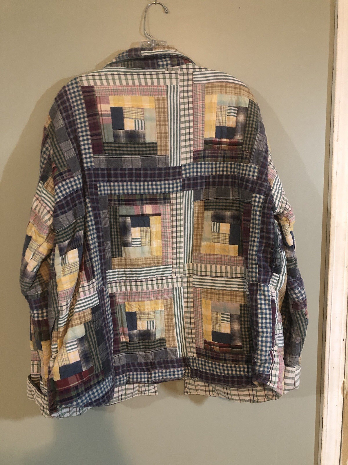 VTG. PATCH MAGIC QUILTED MULTICOLOR REVERSIBLE JA… - image 1