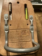 Vtg Action Leathercraft Leather Hammer Holder For Belt LH-639 Super Swinger USA