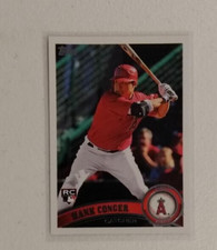 2011 Topps - #285 Hank Conger (RC) Angels Catcher