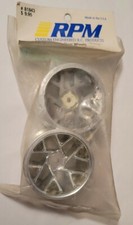 RPM Slingshot Chrome Rear Wheels Team Associated Truck 3/16 Axle Pin Drive 81843