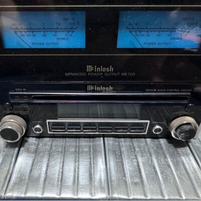 McIntosh MX406S メーターMPM4000 ジャンク品として出品 McIntosh MX406S メーターMPM4000 ジャンク品として出品