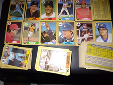 1987 Topps Baseball Cards NM You Choose #1 - #199