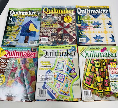 Lot of 40 Quiltmaker Magazines IN GOOD CONDITION RANDOM LOT