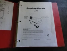 Clarke American Lincoln 7760 Sweeper Scrubber Operator's Manual Parts List