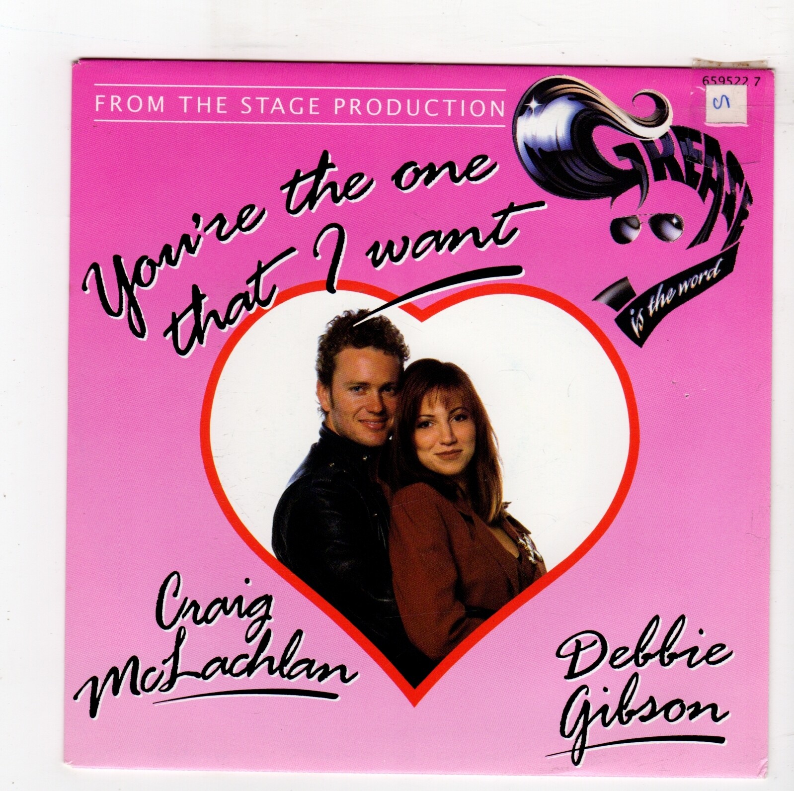 (S328) Craig McLachlan & Debbie Gibson, You're The One That- 1993 - 7 inch vinyl