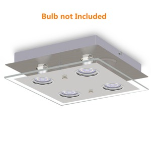 Modern 4 Way Gu10 Led Ceiling Light Fitting Ceiling Spotlight