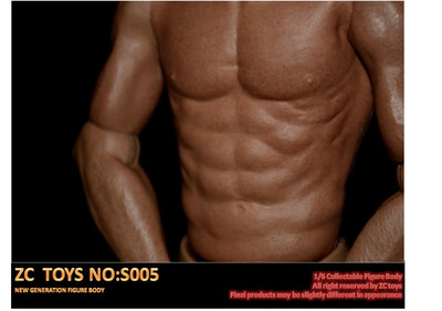 1/6 Scale Asian Muscle Body ZC Toys S005 For Bruce Lee 12in Figure