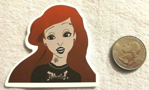 Punk Ariel Sticker Decal Multicolor Super Cool Unique Character Parody Awesome  - 第 1/1 張圖片