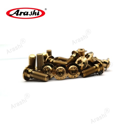 Front Rear Brake Disc Rotor Mounting Bolts Screws For Suzuki GSXR 1000