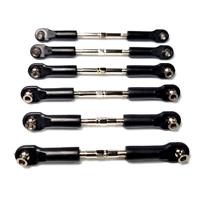 Fits Traxxas Slash Ultimate 4x4 VXL Turnbuckles & Tie-rods 3643 3644 LCG Chassis
