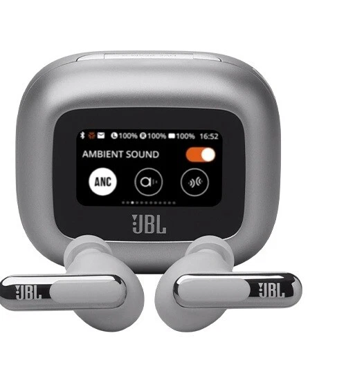 JBL live beam 3 Earbuds - Grey - Image 2 of 3