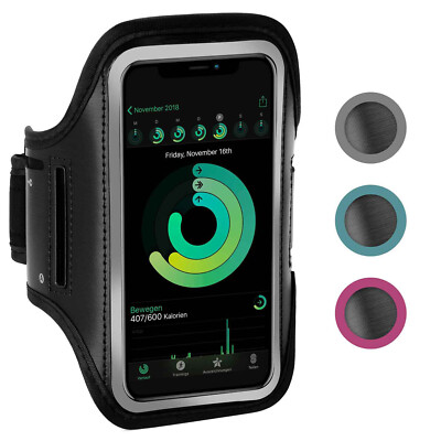 Handy Sport Armband für Xiaomi Redmi Note 10 / 10S Arm Tasche mit Touch Fenster