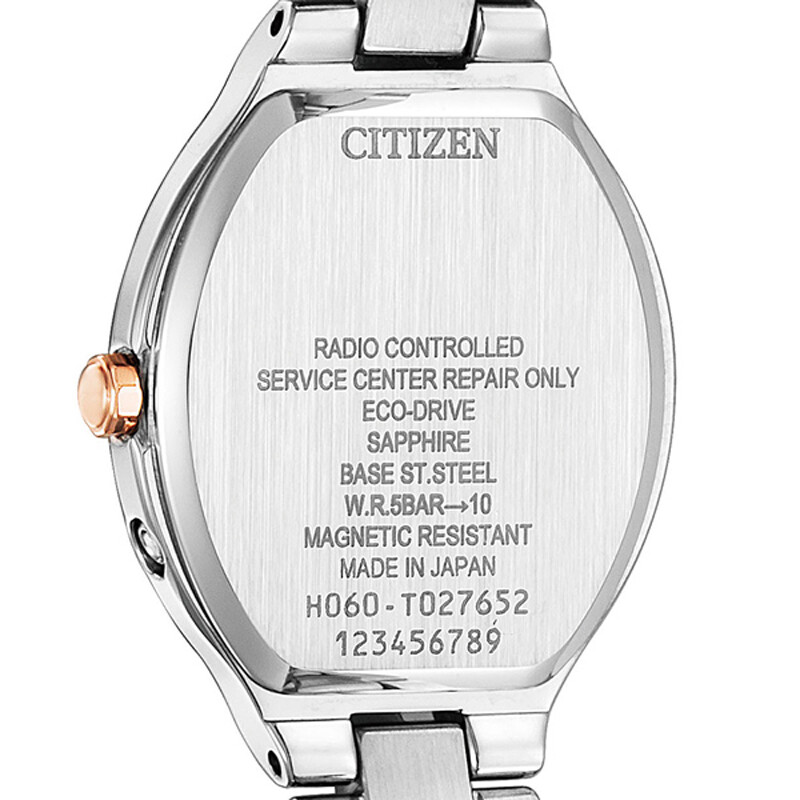 Citizen xC HAPPY FLIGHT ES9364-57W Pink Dial Eco-Drive Radio Citizen xC HAPPY FLIGHT ES9364-57W Pink Dial Eco-Drive Radio