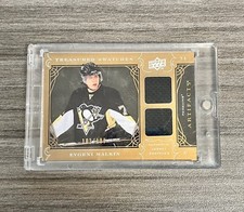 Evgeni Malkin 2009-10 Treasured Swatches Dual Patch 101/199 Pittsburgh Penguins
