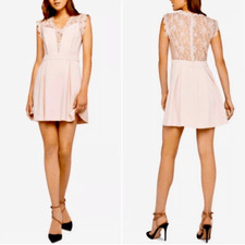 BCBGeneration Elegant Lace Pink Dress NWT