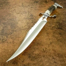 18" MACHETE SUPERB CUSTOM MADE FORGED TOOL STEEL BLADE,TACTICAL HUNTING SURVIVAL