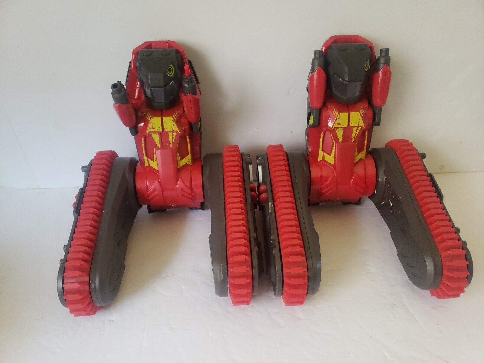 AIRHOGS ROBO TRAX ALL TERRAIN TRANSFORMING FROM TANK- ROBOT NO Remote Lot of 2
