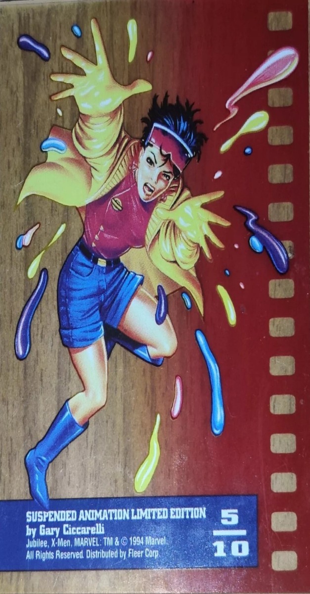 1994 Marvel Suspended Animation Universe 5 of 10 Limited Edition X-Men Cards  | eBay