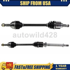 2 Front CV Axle Assembly Fits 2007 2008 2009 2010 2011 2012 Nissan Versa