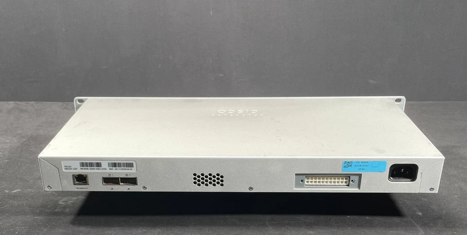 Cisco Meraki MS225-24P-HW 24 Port PoE Switch - UNCLAIMED - Same Day Shipping - Image 3 of 4