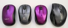 Lot Of 4 Logitech M705 M325 M185 V220 Wireless Mouse No Receivers