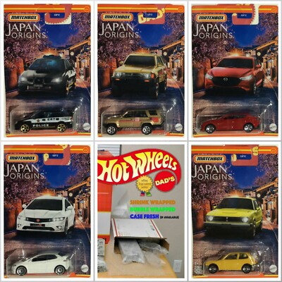 #ad #ad 2022 Matchbox Japan Origins Toyota Honda Civic Subaru Mazda3 You Pick $1 Read $1.99