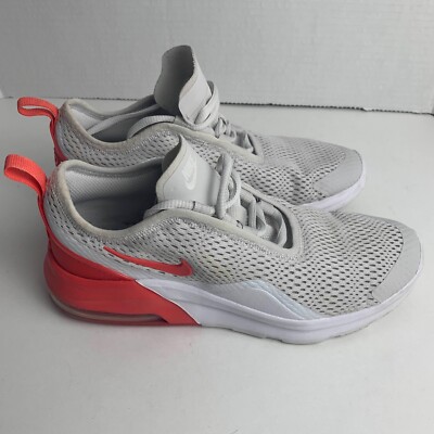 NIKE AIR MAX MOTION 2 AQ2741-004 Grey/Red 4.5Y
