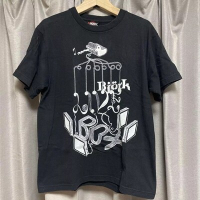 Bjork Graphic 90s Classic Style Rare Design Black Unisex T shirt Men Women