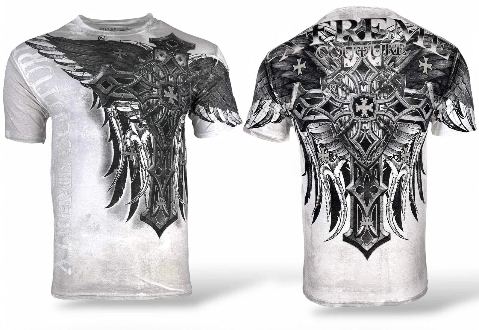 Xtreme Couture by Affliction Men's T-Shirt Battledome Biker Cross, S-5XL
Opens in a new window or ta