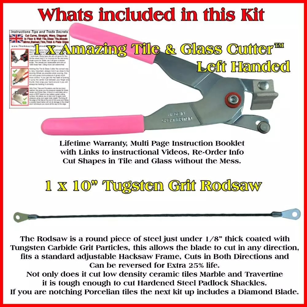 Amazing Tile And Glass Cutter PK L H Rodsaw Curve Notches Cutout Ceramic Tile