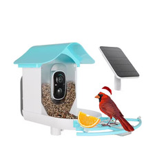Ai-Powered Bird Feeder with Camera Solar Charged Auto Video Capture Instant Aler