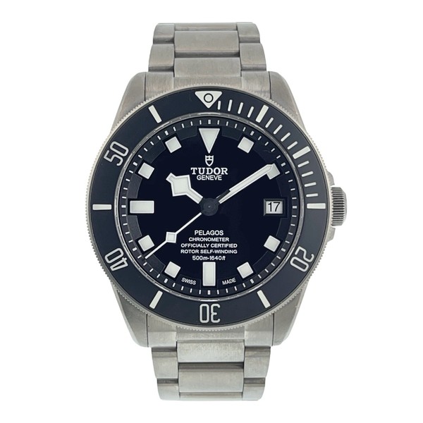 Tudor Pelagos Titanium Black Dial 42mm Automatic Mens Watch 25600TN