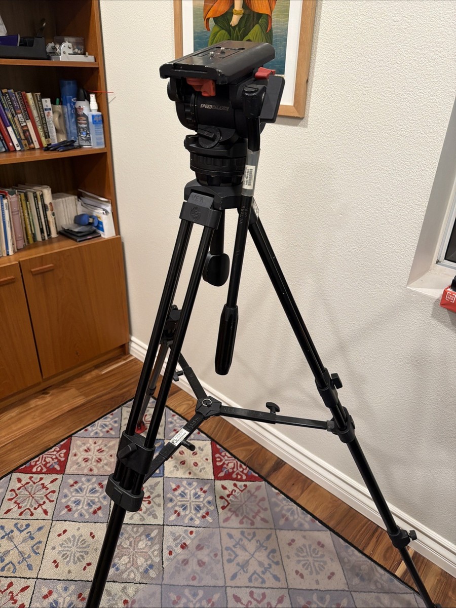 ビデオカメラ Sachtler DV6SB Sachtler DV 6 SB Fluid Head Speed Balance with Aluminum Tripod