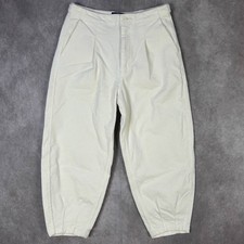 Polo Ralph Lauren GIRL'S CORDUROY JOGGER PANTS CREAM Size 12