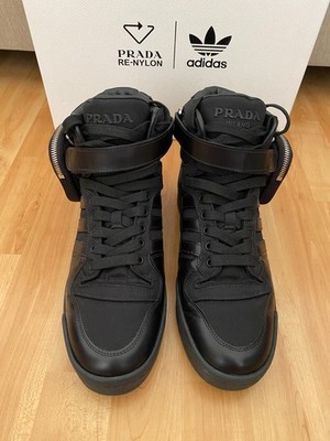 Prada x Adidas 2TG193 Black Forum High Men's US 9 | eBay