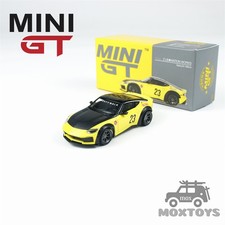 MINI GT 1:64 Z LB NATION WORKS Ikazuchi Yellow Diecast Model Car