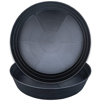 Plant Saucer 18 Inch, Extra Large Planter Saucer 2 Pack, Plastic Plant Saucer...