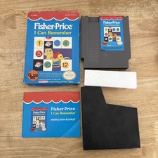 Fisher Price I Can Remember (Nintendo NES, 1990) Authentic CIB Complete In Box