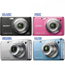Sony Cyber-Shot DSC-W220 Digital Camera 12.1 MP 4x Optical Zoom English Language