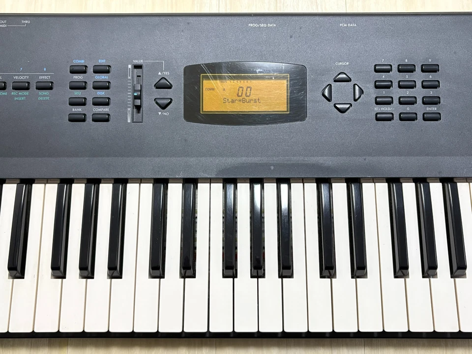 Korg X3 61-Key Keyboard Synthesizer Music Workstation with Power Cable - Image 4 of 4