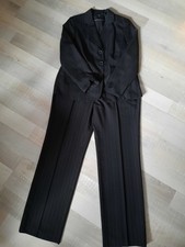 Business Festtags Konfirmation Nadelstreifen Hosen Anzug Blazer Set Gr.40...