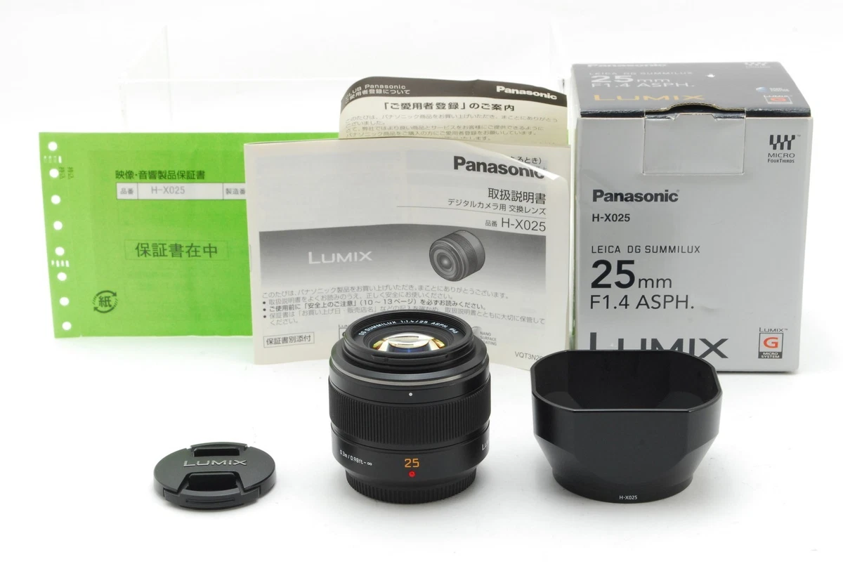 Panasonic Lumix 25mm F1.4 ASPH. レンズ Amazon.co.jp: パナソニック 単焦点レンズ フォーサーズ用 ライカ D