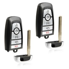 2X Keyless Entry Remote Key Fob Replacement 5-Button for 2023 2024 2025 Ford ...