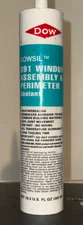 Lot of 3 DOWSIL 891 Window Assembly Perimeter Sealant 10.3 oz. DOVE GRAY