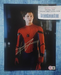 Tom Holland Signed for sale | eBay