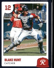 2025 Tacoma Rainiers Blake Hunt RC Rookie Seattle Mariners Minor League