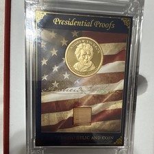 Andrew Jackson WH Relic and Coin Word from POTUS # 76/76 bookend!